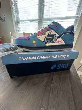 Juice World 999 inspired limited edition Size 12m/13.5w
